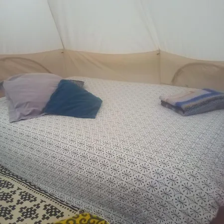 Tente Tipi En Plein Coeur D'une Foret
